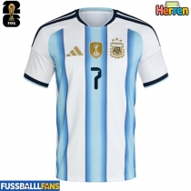 Argentinien Rodrigo De Paul #7 Heimtrikot EM 2024 Kurzarm